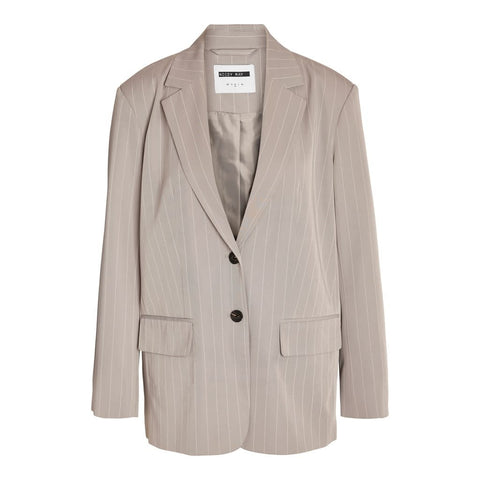 Noisy May : L/S Oversize Pinstripes Blazer