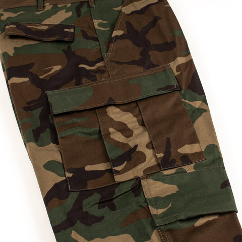 Rothco : Tactical BDU Camo Cargo Pants - Woodland