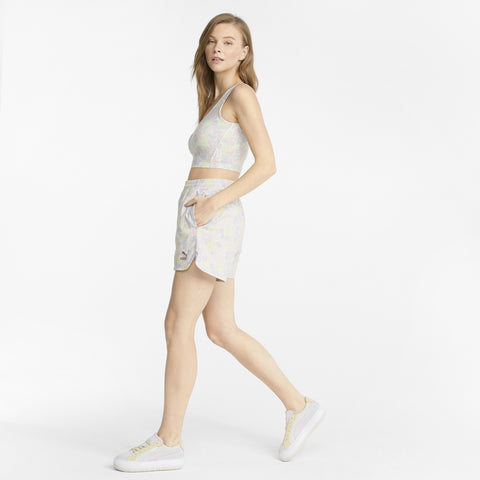 PUMA : Summer Resort AOP Twill Shorts