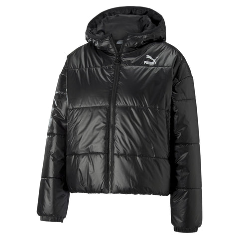 Puma : Hooded Shiny Padded Jacket