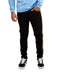 Crysp: Manuel Yellow Side Taping Denim Pant