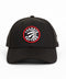 New Era : 940 Toronto Raptors Black/White Logo Cap