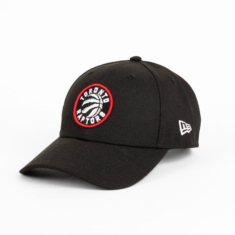 New Era : 940 Toronto Raptors Black/White Logo Cap