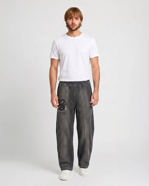 RR22 : Waffle Distressed Jogger