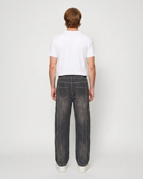 RR22 : Waffle Distressed Jogger
