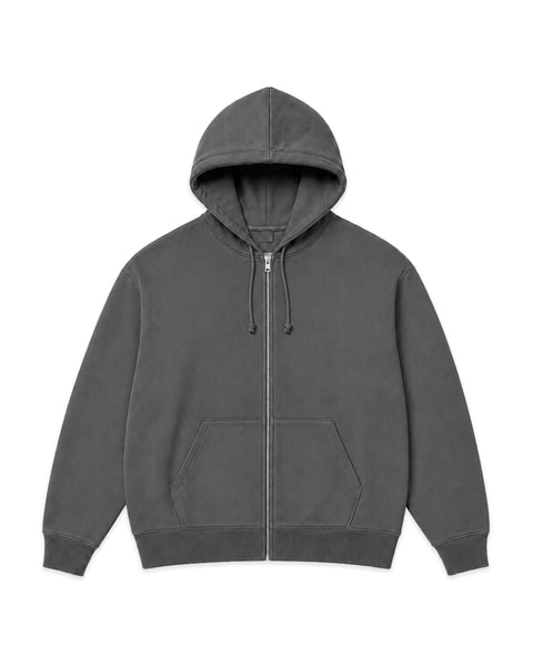 WLKN Basic : Boxy Zip Hoodie