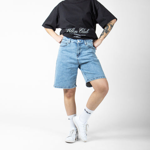 WLKN : Wall Baggy Denim Shorts