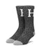 Huf : Tonal Quake Socks  Black O/S