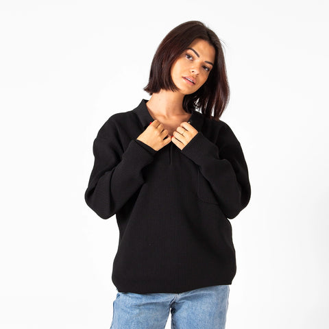 WLKN : Club Knitted Long Sleeves Polo