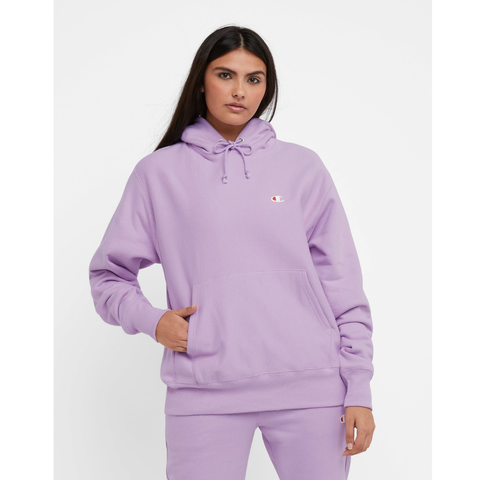 Champion : Boyfriend Reverse Weave Hoodie - Purple
