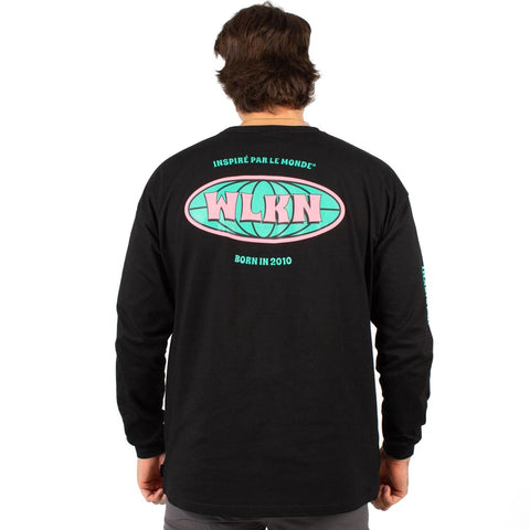 WLKN : Globe Long Sleeve T-Shirt
