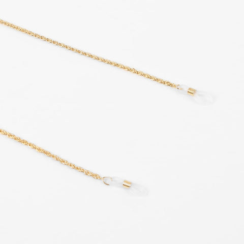 Hits : Thin Gold Glasses Chain