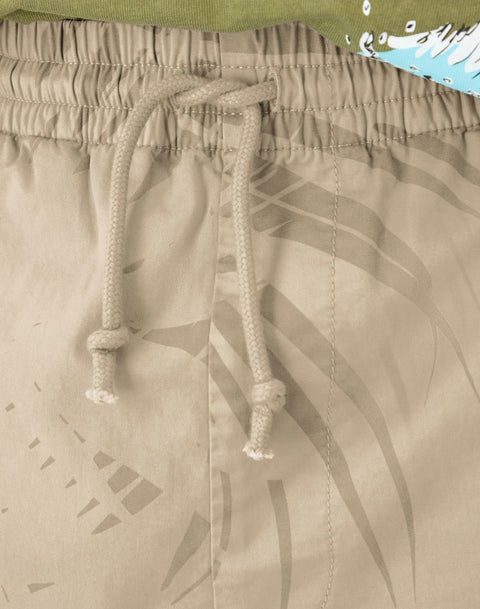 Champion : Washed Woven AOP Shorts