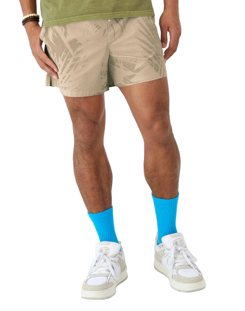 Champion : Washed Woven AOP Shorts