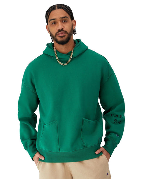 Champion : Reverse Weaver Crossover Hoodie