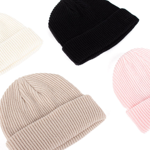 Hits : The Tricot Short Beanie White