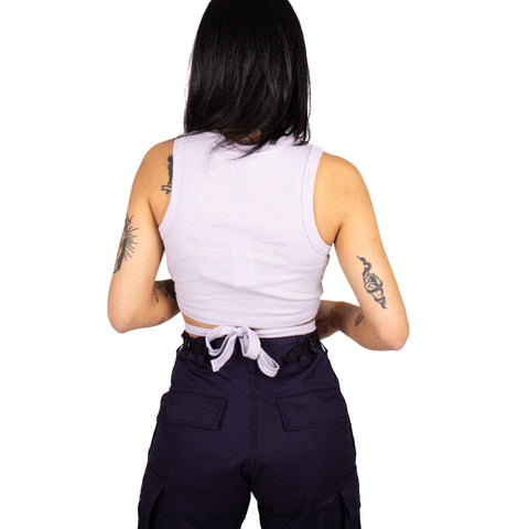 Noisy May: Aya S/L Tie Front Top
