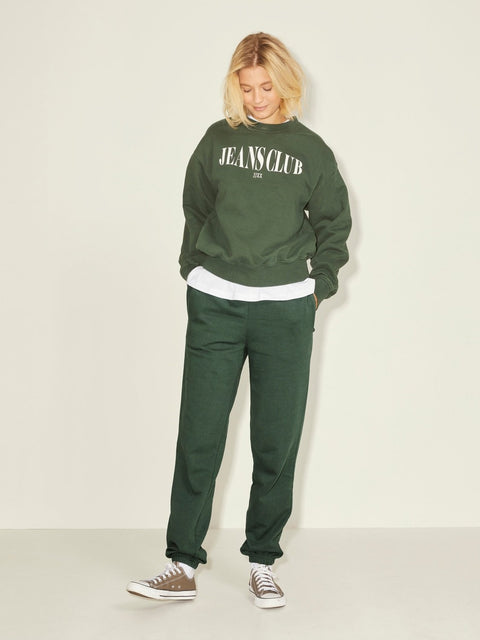JXX : Normal Waist Relaxed Sweatpants - Sycamore
