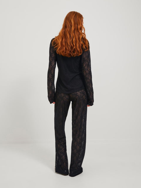 JJXX: Longsleeve Lace Top Set