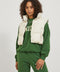 JJXX : Faux Leather Short Puffer Vest