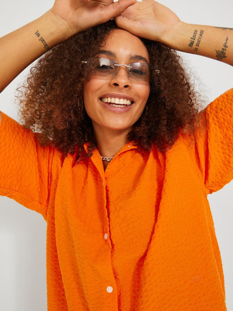 JJXX : Oversized S/S Woven Shirt