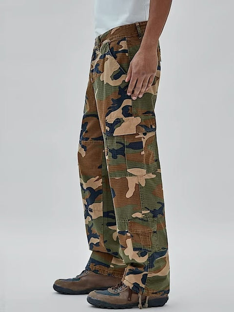 Guess : Ripstop Cargo Pants - Camo