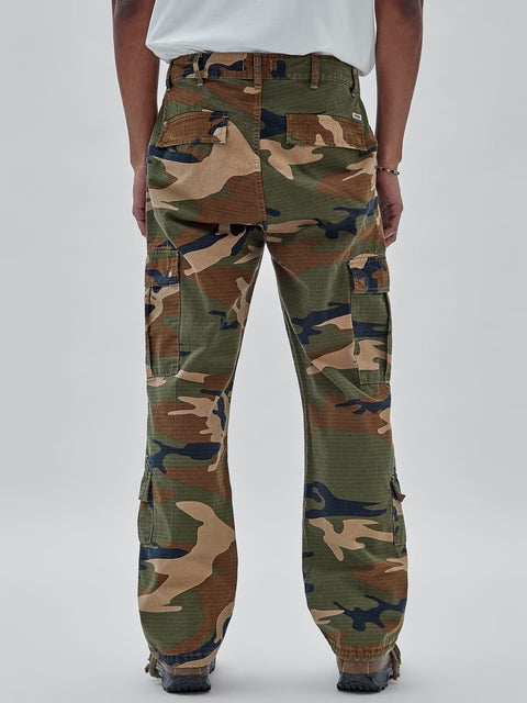 Guess : Ripstop Cargo Pants - Camo