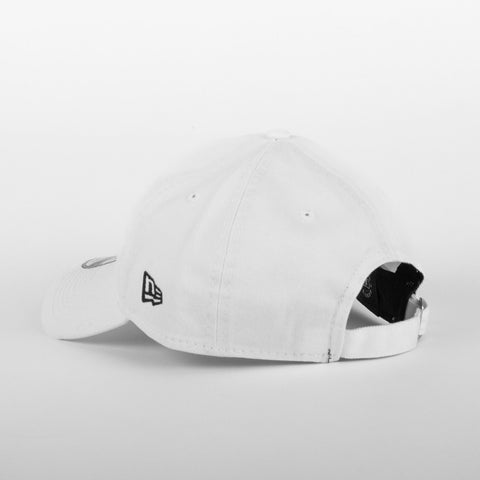 New Era : 920 WLKN Varsity Black Logo Cap White O/S