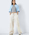 Noisy May : Parachute Cargo Pants - Cream