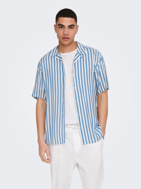 Only & Sons : Wayne SS Viscose Shirt