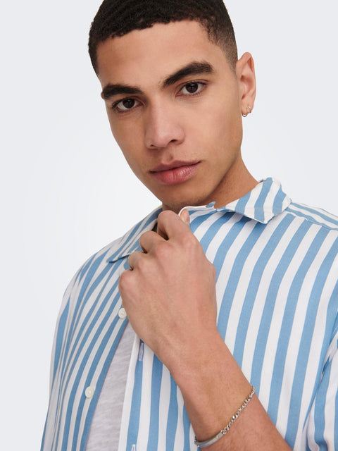 Only & Sons : Wayne SS Viscose Shirt