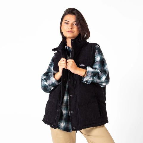 WLKN : Private Corduroy Puffer Vest