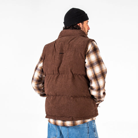 WLKN : Private Corduroy Puffer Vest