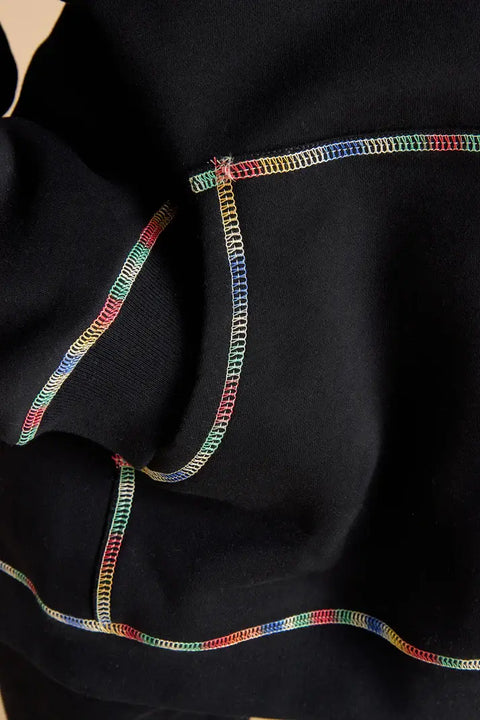 Stay Cool NYC : Tribal Chainstitch Hoodie