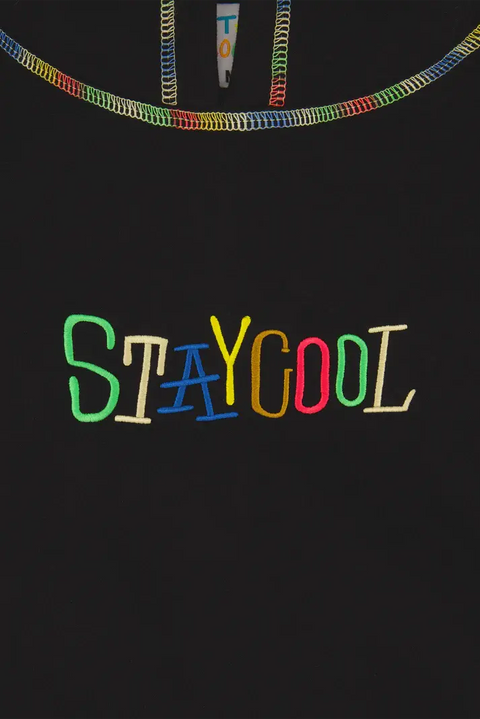 Stay Cool NYC : Tribal Chainstitch Hoodie