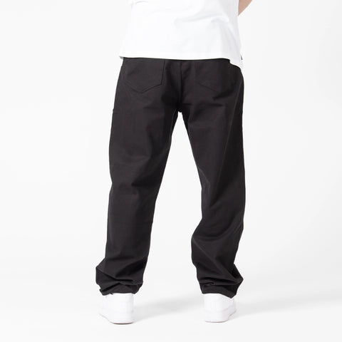 WLKN : Tonal Baggy Fit Denim Pants