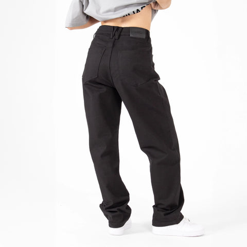 WLKN : Tonal Baggy Fit Denim Pants