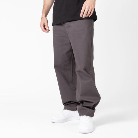 WLKN : Tonal Baggy Fit Denim Pants
