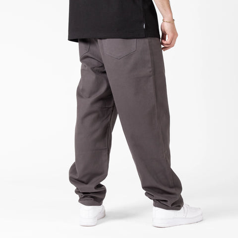 WLKN : Tonal Baggy Fit Denim Pants