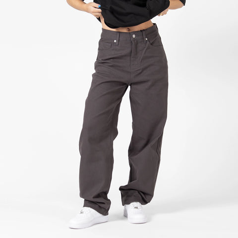 WLKN : Tonal Baggy Fit Denim Pants