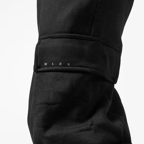 WLKN : Tonal Wide Leg Cargo Sweatpants