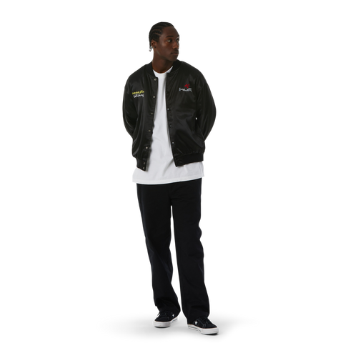 Huf X Goodyear : Touring Satin Jacket