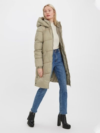 Vero Moda : Uppsala Long Puffer Coat