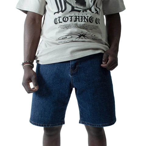 WLKN : Wall Baggy Fit Denim Shorts