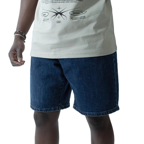 WLKN : Wall Baggy Fit Denim Shorts
