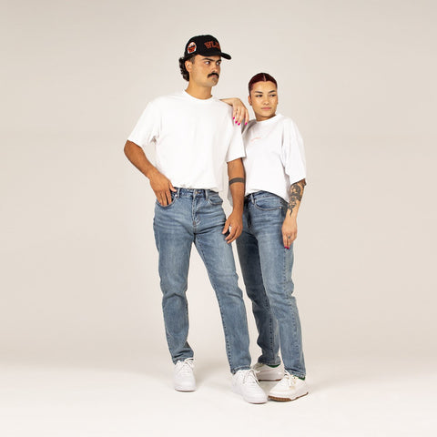 WLKN : Mookie Relaxed Fit Denim Pants