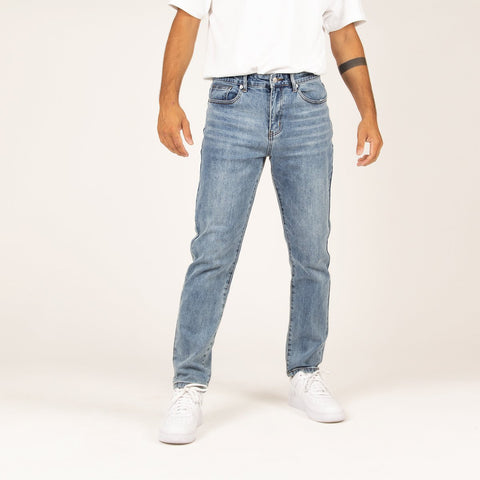 WLKN : Mookie Relaxed Fit Denim Pants